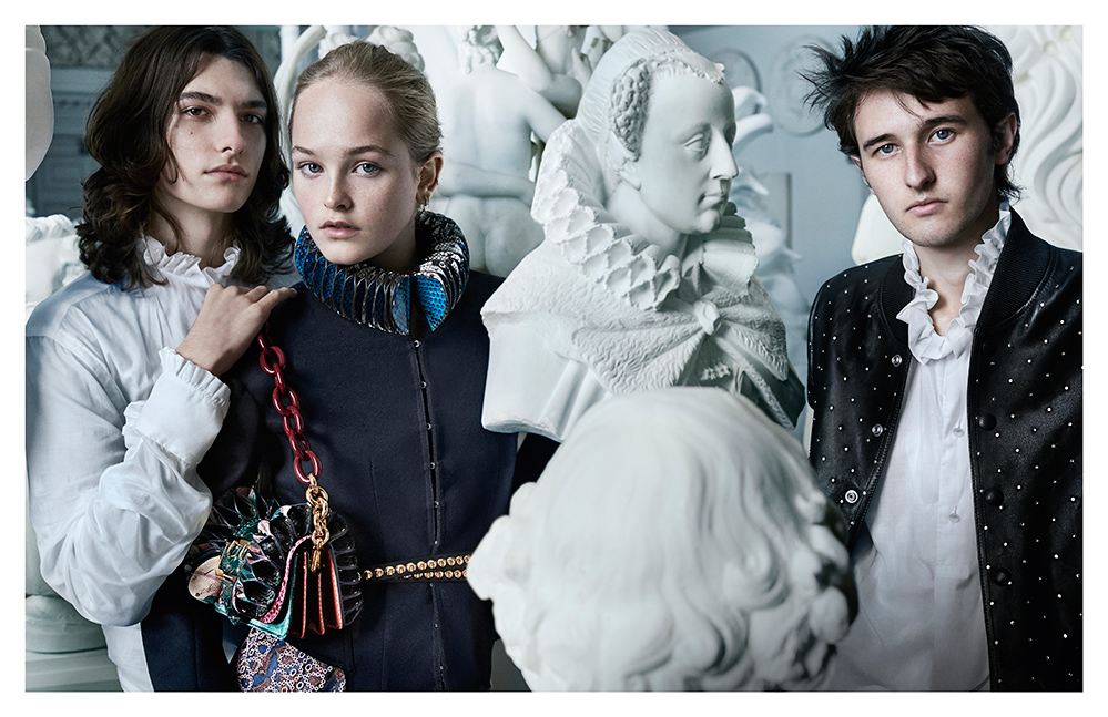 Photo by Mario Testino for Burberry